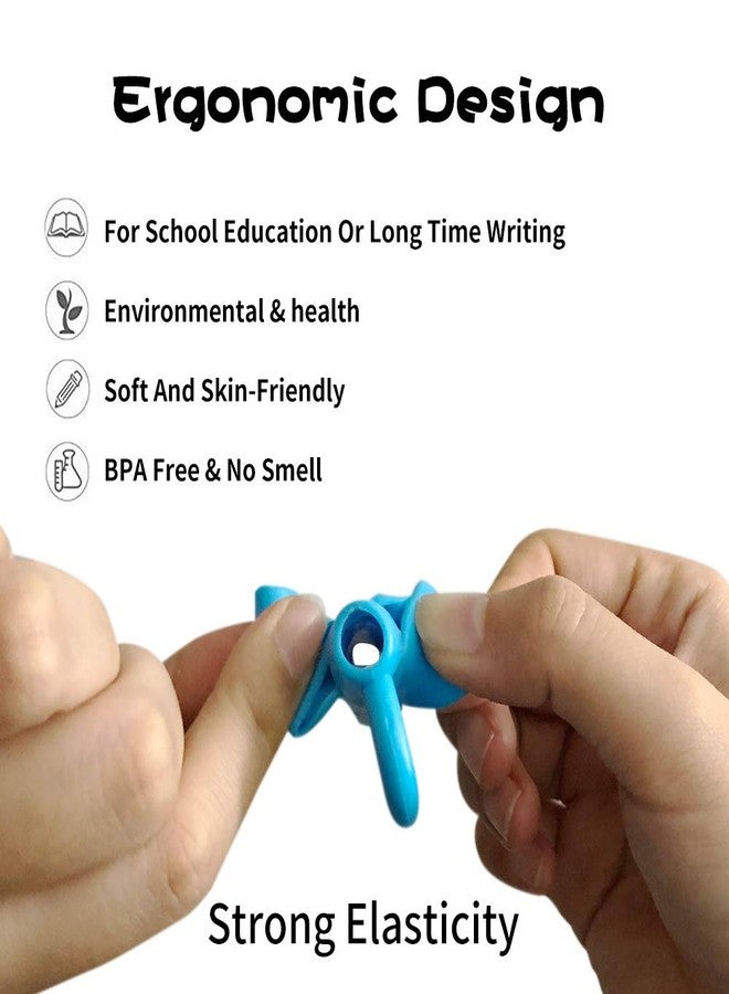 KOABBIT - Pencil Grips/Holder for Kids Handwriting, Toddlers/Preschool 2-4 Year learning to Write, Writing aid Grip for Children's Training Pencils, 3 PACK - Image 5